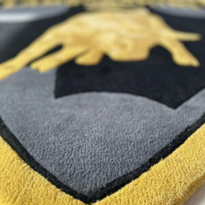 Alternative view of LAMBORGHINI LOGO RUG