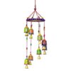 eCraftIndia handicrafted Decorative Wall/Door/Window Hanging Bells Wind Chimes Showpiece for Home Decor, Wall Decor, Pooja Room Temple, Diwali Gift, Corporate Gift - Image 3