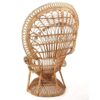 IRA Rich Wooden Vintage Peacock Chair for Living Room - Image 5