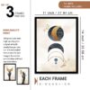 NoWorries Wal Paintings & Hangings for home decor - Paintings/Framed posters for living room bedroom (Theme - Abstract) (Wall Decor) (14 x 11 inches) - Image 3