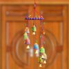 eCraftIndia handicrafted Decorative Wall/Door/Window Hanging Bells Wind Chimes Showpiece for Home Decor, Wall Decor, Pooja Room Temple, Diwali Gift, Corporate Gift - Image 2