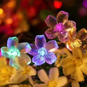 Alternative view of PESCA Flower Fairy String Lights, 15 Meter 100 LED with 8 Flashing Modes Christmas Lights for Diwali Home Decoration (Multicolour)