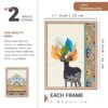 KOTART Paintings Set of 4 Framed Paintings for Wall Decoration, Bedroom - Framed Wall Posters/Paintings for Living Room with Frame - Big Size Wall Paintings/Hangings - Framed Wall Décor - Image 2