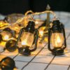 REFULGIX 16 LED 3 Meter Lantern String Lights Home Decorative Diwali Christmas Lights Decoration (Warm White)