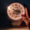 RIANZ Outer Space Astronaut Night Light Table Alarm Clock for Kids and Adults – with Two Different Alarm Tones (Multi Color) - Image 4