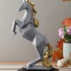 CraftVatika Horse with Uplifted Legs Standing Showpiece Statue for Home Decor Office Living Room Decoration Gift Item (Inches) - Image 3
