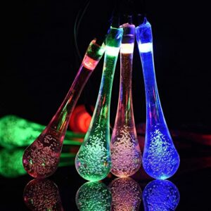 Alternative view of PESCA Waterdrop String Lights for Indoor Outdoor Decoration Diwali Light for Party Birthday Diwali Christmas Navratri Valentine Gift Home Decoration Light With 8 Flashing Modes (4 Meter 25 LED, Multicolour)