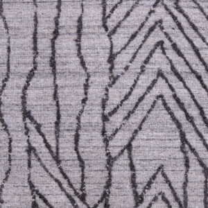 Alternative view of Natural Grey, Geometric Pattern PEQURA Rug