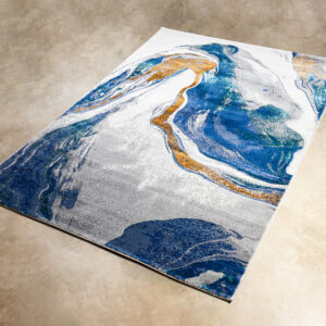 Alternative view of Coastal Splash Floor Rug ( 5 X 7.5 Feet )
Chandelier, 3-armed, silver-colour/glass