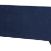 Bali 3 Seater Sofa In Velvet Blue Colour - Image 6