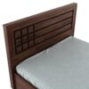 Boston Queen Size Bed With Hydraulic Storage In Sheesham Finish - Image 5