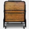 Freddie Roll-Away Single Bed in Black Finish - Image 3