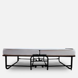 Alternative view of Freddie Roll-Away Single Bed with 6 inch Thick Foam Mattress in Black Finish