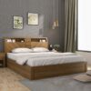 Good Night Cotton Floral King sized Double Bedsheet - Image 2