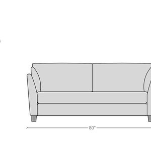 Alternative view of Miranda 3 Seater Sofa In Ash Grey Colour