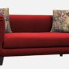 Niki 3 Seater Sofa In Blood Maroon Colour - Image 3