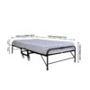 Roll-Away Folding Space Saving Bed with Free 6 Inch Foam Mattress - Image 3